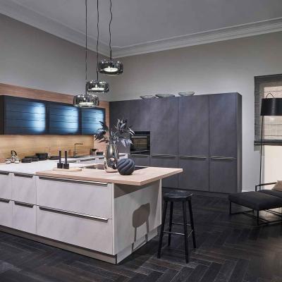 Kueche 34 Av2010 Zement Hell Av2010 Zement Dunkel